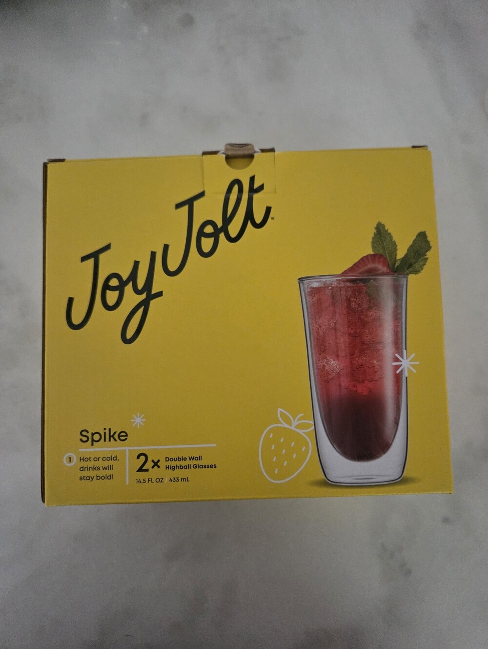 JoyJolt Spike Glasses